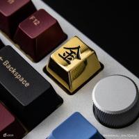 ราคา Loga Mongkol Series Jin Gold Limited Edition Keycaps คีย์แคป บริการเก็บเงินปลายทาง (15982479206)