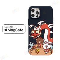 ราคา Magsafe เคส Line Friends ของแท้100 สำหรับ IPhone15 15Promax เคส Magsafe 15pro 15Plus เคส14Promax 14 14pro ซิลิโคนนิ่มกันกระแทก DT15RX22ป้องกันเต็มรูปแบบ (21278758168)