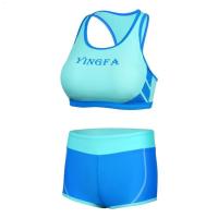 ราคา Yingfa Yingfa ชุดว่ายน้ำนักมวยกีฬาชุดว่ายน้ำแยกชิ้นสำหรับผู้หญิงบางหน้าอกเล็กรวมตัวกันเป็นกลุ่ม (20413422915)