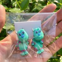 ราคา ต่างหูดินปั้น ตัวห้อยแยกออกได้ ใส่ได้2แบบ (20685700711)