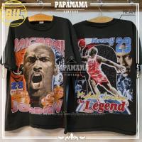 ราคา BIL MICHAEL JORDAN THE LEGEND NO 23 Chicago Bulls เสื้อบาส เสื้อจอร์แดน เสื้อวินเทจ papamama vintage shirt (17229591392)