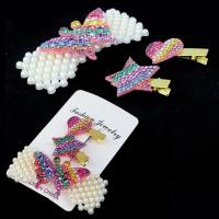 ราคา กิ๊บติดผม กิ๊บติดผมแฟชั่น รุ่นPearl coloured heart star butterfly hair clips 00h Boss (5452584231)