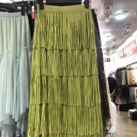 ราคา Issey Miyake ของแท้กระโปรงประกบกันจีบไฮเอนด์2023ใหม่สตรีทกระโปรงอเนกประสงค์นำเข้าจากญี่ปุ่น (20563365686)