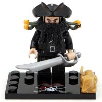 ราคา Compatible with LEGO Pirates of the Caribbean Captain Jack Davy Jones Mermaid Navy Soldier Building Block Figure Toys (19869190838)