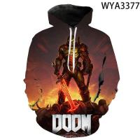 ราคา New New Cool Doom Eternal Hoodies 3D Printed Men Women Children Fashion Sweatshirts Hooded Boy Girl Kids Pullover Streetwear Topstrend (19635330016)
