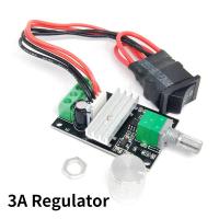 ราคา มอเตอร์เครื่องควบคุมความเร็ว DC 6V 12V 28V 3A 80W PWMตัวควบคุมปรับได้ปรับรวดเร็วย้อนกลับได้มอเตอร์สวิตซ์ PWM เครื่องควบคุมความเร็วแผงไฟฟ้าไปข้างหน้า ถอยหลังมอเตอร์แปรง3A DC 6V 12V 24V ตัวควบคุมด้วยโมด