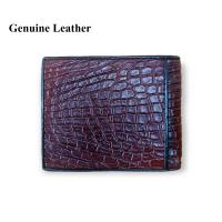 ราคา Pandora Thai กระเป๋าสตางค์หนังจระเข้ สีน้ำตาล กระเป๋าสตางค์สายเท่ ดีไซน์เบสิกที่แมตช์ง่ายทุกลุค ให้ความเป็นระเบียบ เก็บแบงค์ได้เยอะ (15455094930)