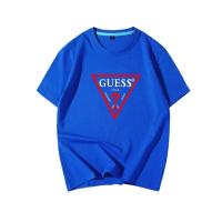 ราคา Guess ผู้ชายและผู้หญิง Guess Short T Short T Men S And Women Can Wear Lovers T Shirt Men S And Women S Lovers T Shirt Classic Inverted Triangle (15920902233)