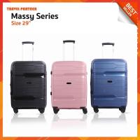ราคา ใหม่ กระเป๋าเดินทางล้อลาก กระเป๋าเดินทาง การเป๋าเดินทางขยายข้าง Massy Series Zip 728 ขนาด 29 นิ้ว (2486572395)