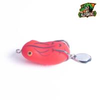 ราคา กบยางตกปลา กบยางนุ่ม เหยื่อตกปลาช่อน ตกชะโดรูปกบ กบยางใบหลิว อุปกรณ์ตกปลา เหยื่อตกปลา กบยางถูกๆ กบยางไทย 4 เซน 6 กรัม กบยาง 1 บาท กบยาง (9175023468)