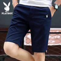 ราคา UHA126 Playboy VIP Collection ฝ้ายบริสุทธิ์ฤดูร้อนกางเกงขาสั้นกางเกงขาสั้นกางเกงขาสั้นกางเกงเยาวชนกลางกางเกงสไตล์เกาหลีขนาดพิเศษกางเกงชายหาด (8906065059)