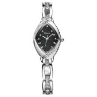 ราคา Kimio นาฬิกาข้อมือผู้หญิง สายสแตนเลส รุ่น KW6010 Silver Black Clearance ลดสุดๆ (1478284100)