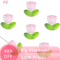 ราคา Lowest price FG ลูกปัดดอกไม้ดอกทิวลิป10ชุดลูกปัดดอกไม้หลากสีลูกปัดหลากสีลูกปัดหลวมสำหรับกำไลข้อมือแบบทำมือเครื่องประดับ (20464071853)