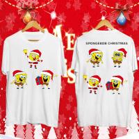 ราคา SpongeBob SquarePants Make It Merry Christmas T Shirt (20952255178)