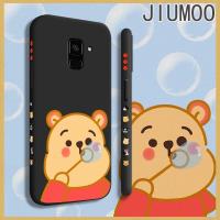 ราคา JIUMOO เคสสำหรับ Samsung Galaxy A8 2018เคสโทรศัพท์กันกระแทกลายหมีพูห์น่ารักวินนี่เดอะพูห์เคสฝาหลังกล้องด้านข้างขอบสี่เหลี่ยมเคสป้องกันทำจากซิลิโคนนิ่ม (11528400167)