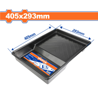 ราคา WADFOW ถาดลูกกลิ้งสี 405x293mm รุ่น WCB3904 ถาดลูกกลิ้ง ลูกกลิ้ง ทาสี แปรงทาสี ถาดทาสี ที่ทาสี ที่วางสี ถาดรองสี วัตโฟว์ (20971422032)