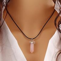ราคา Fairy Castle คริสตัลหกเหลี่ยมมาแรงสร้อยคอเสือเทอร์ควอยซ์จี้สร้อยคอจี้หินอเมทิสต์ (13608146446)