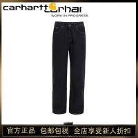 ราคา Carhartt CARHA Carhartt กางเกงยีนส์ฉลากขนาดเล็กกางเกงหลวมทรงตรงสำหรับผู้ชายและผู้หญิงคู่รักกางเกงขายาวอเนกประสงค์อังกฤษแบบคลาสสิก (20701296386)