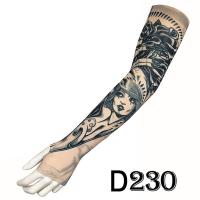 ราคา Jay แฟชั่นเสื้อคลุมยาวแต่งลายที่อุ่นแขน UV กลางแจ้งรอยสักปลอมปลอกแขน (3666846432)