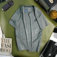 ราคา เสื้อกีฬาคอกลม ผ้าเย็น Airism ลาย Adi NK สุ่มลาย (21304121838)