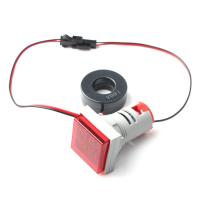 ราคา เครื่องตรวจจับทดสอบโวลต์แอมแปร์รถยนต์เครื่องวัดแรงดันไฟฟ้าแบบดิจิตอลแอมป์มิเตอร์ LED สี่เหลี่ยม0 100A ไฟ AC 50 500V 110V 220V โวลต์แอมป์มิเตอร์โวลต์แอมป์มิเตอร์ (21198384668)