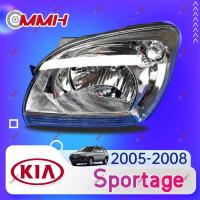 ราคา Kia Sportage headlamp 2005 2008 ไฟหน้าสำหรับ ไฟหน้า โคมไฟหน้า ไฟหน้า โปรเจค เตอร์ โคมไฟหรถยนต์ เลนส์กระจก headlamp headlight front light lens (19966053370)