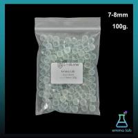 ราคา แก้วกันเดือด เม็ดกันเดือด Glass Beads Glass Ball ขนาด 100 กรัม อุปกรณ์ห้องทดลอง (21030141748)
