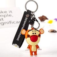 ราคา Disney ตุ๊กตาพวงกุญแจการ์ตูน Disney Figurine Key Winnie The Pooh Bear Stitch Mickey Mouse Tigger Donald เป็ดจี้ของขวัญ (16402893600)