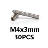 ราคา พร้อมสต็อก304สแตนเลสสกรูกับจุดกรวย M3 M4 M5 M6 M8 M10 Headless ซ็อกเก็ต Hex Grub สกรูสลักเกลียว Solid ตัวยึดความยาว3มม 40มม ชุดเครื่องมือ DIY อะไหล่ซ่อม (14041516346)