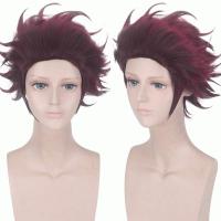 ราคา WC40 วิกทันจิโร่ วิกผมคามาโดะ ทันจิโร่ ดาบพิฆาตอสูร Kamado Tanjiro Kimetsu no Yaiba or Demon Slayer Cosplay wig วิกผมแฟนซี (7686583593)