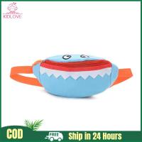 ราคา กระเป๋าคาดเอวปักลายการ์ตูนกระเป๋าสะพายข้างสำหรับเด็กหญิงเด็กชายผ้าแคนวาสรูปฉลามสำหรับเด็ก (19150390052)