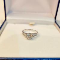 ราคา Titapa Jewelry แหวนเพชรCZ 1 กะรัต เพชรสวยมาก ดีไซน์เรียบหรูยอดนิยม ใส่ติดนิ้วได้ทุกวัน (7932722205)