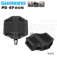 ราคา บันไดจักรยานเสืออหมอบเสือภูเขา SHIMANO แบบ FLAT รุ่น EF205 (7467537792)