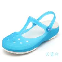 ราคา Summer Women Mules Clogs Beach Breathable Mary Janes Sweet Slippers Womans Sandals Jelly Shoes Cute Garden Shoes Clog For Woman (11796617686)