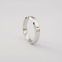 ราคา แหวนทองคำแท้ 37 5 ทองคำขาว9K ทองคำ9k กว้าง 3 5 มิลลิเมตร รุ่น GR375 1 3 5MM JaisiamJewelry (9158155479)