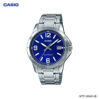 ราคา Casio นาฬิกาข้อมือ ผู้ชาย สายสเตนเลสสตีล รุ่น MTP V004D MTP V004D 1B MTP V004D 1B2 MTP V004D 2B (19459495776)