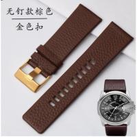 ราคา New สายหนังแท้ Diesel ชาย DZ4323 1657 4318 สายหนังลายลิ้นจี่ 24 26mm (19861201846)