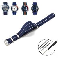 ราคา สายนาฬิกานาโต้ขนาด18มม 20มม 22มม สายรัดข้อมือไนล่อนยืดหยุ่นได้สายรัดข้อมือถักสำหรับ Samsung Watch 3 41มม 45มม สำหรับ Samsung Galaxy 46มม 42มม Gear S3 CABLE Active 2 40มม 44มม กีฬาสายรัด (11331798428)