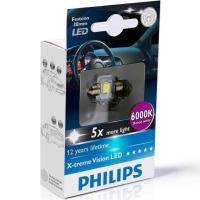 ราคา Philips หลอดไฟภายในรถ X treme Vision LED Festoon 30mm 38mm 6000K (18883868422)