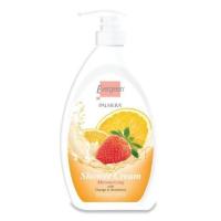 ราคา Evergreen Palmera Shower Orange Strawberry 1000ml เอเวอร์กรีน ครีมอาบน้ำ ส้มและสตอเบอรี่ ผิวสวยให้กระจ่างใส (8798078590)