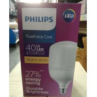 ราคา ยกกล่อง PHILIPS หลอด 40W E27 LED ฟิลลิปป์ ทรูฟอร์ส TrueForce LED แสงขาว 6500K แสงส้ม 3000K Highbay LED ยกกล่อง 6 หลอด (18644122054)