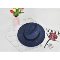 ราคา หมวกสานทรงปานามา แต่งกลิตเตอร์ พร้อมส่ง B051 (17771474675)