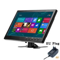 ราคา Podofo 10 1 LCD HD PC Monitor มินิทีวีคอมพิวเตอร์แสดงผล2ช่องอินพุตวิดีโอจอภาพความปลอดภัยแบบพกพาพร้อมลำโพง HDMI VGA (17272542370)