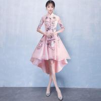 ราคา EXQUISITE ONE ชุดเดรสยาว2023หลังสั้นด้านหน้าหรูหราสำหรับผู้หญิงชุดเดรสชุดราตรีทางการสำหรับเพื่อนเจ้าสาว (19943478956)