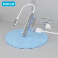 ราคา USB HUB 4 In 1 USB HUB อุปกรณ์เพิ่มช่อง USB สำหรับ คอมพิวเตอร์ Notebook PC Mac (17437717818)