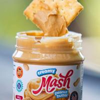 ราคา เนยถั่วลิสง เนยถั่วลิสงทาขนมปัง ชนิดบดหยาบ และบดละเอียด 340 กรัม Mash Crunchy Peanut Butter (15315529028)
