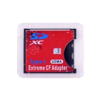 ราคา CHIPAL ใหม่ล่าสุดคุณภาพสูง Single Slot Extreme สำหรับ Micro Sd sdxc TF To Compact Flash CF Type I Memory Card Reader Writer Adapter (16897250062)