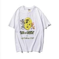 ราคา LD Tshirt เสื้อยืดถูกๆ เสื้อยืดคอกลม 100 BAPE ทอมและเจอร์รี่ชีสสีเหลืองเสื้อยืดผ้าฝ้ายชายหญิง Universal คอกลมแขนสั้นฤดูร้อน Cool Top เสื้อยืดผ้าฝ้าย (17657558191)