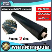 ราคา พลาสติกคลุมเห็ด สีดำ 1 6 ม้วน ยาว 37 เมตร หนา 100 ไมครอน กว้าง 1 5 เมตร 5kg เห็ดนางฟ้า ผ้าคลุมเห็ด เห็ดฟาง พลาสติกปลูกเห็ด ผ้าคลุมเห็ด (15860458248)