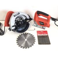 ราคา เลื่อยวงเดือน Maktec 7 นิ้ว MT580 คู่กับ เลื่อยจิ๊กซอว์ Maktec MT431 แถมใบเลื่อยวงเดือน และใบเลื่อยจิ๊กซอว์ (13501155897)